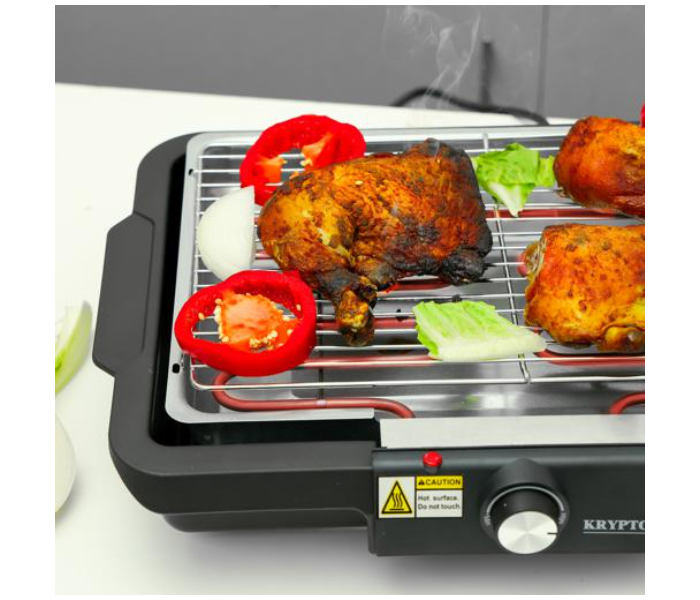 Krypton KNBG6386 2000Watts Electric Smokeless BBQ Grill - Black - Zoom Image 4