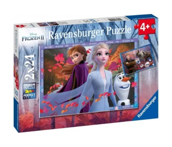 Ravensburger DFZ2 Frosty Adventures 2x24 Piece Puzzle Game for Children - Zoom Image