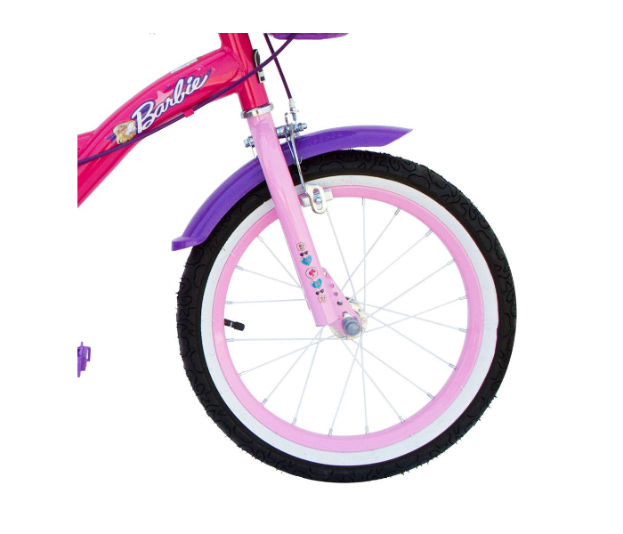 Spartan 14 Inch Mattel Barbie Bicycle For Kids - Purple - Zoom Image 3