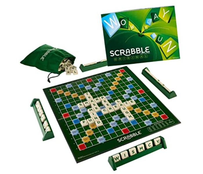 Mattel Scrabble Travel - English Activity Toy for Kids - Zoom Image 2