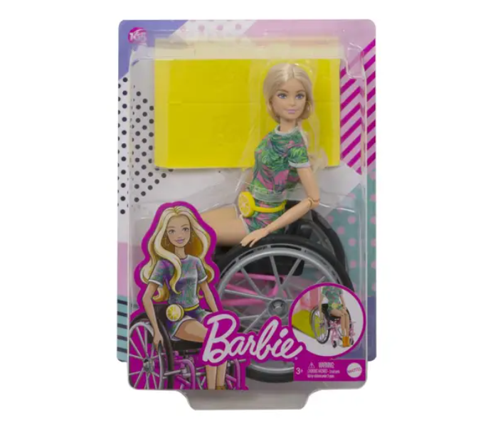 Mattel Barbie Fashionistas Doll with Wheel Chair Activity Toy for Kids - Zoom Image 1