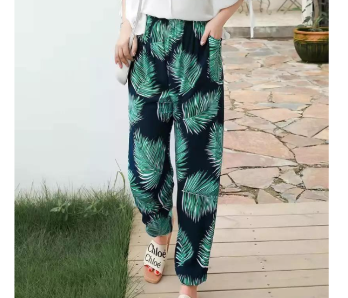 7264 Pack Of 2 Printed Comfortable Palazzo Pants for Women - Zoom Image 2