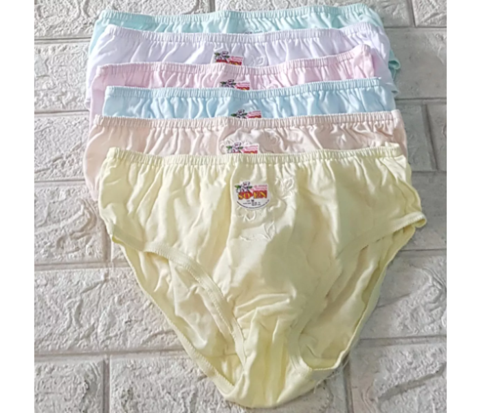 Pack of 4 Piece Mixed Color XL Soen Panty for Women - Zoom Image