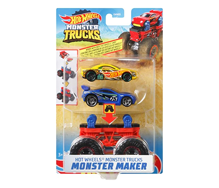 Mattel Hot Wheels MT Monster Maker 3 Activity Toy for Kids - Zoom Image 2