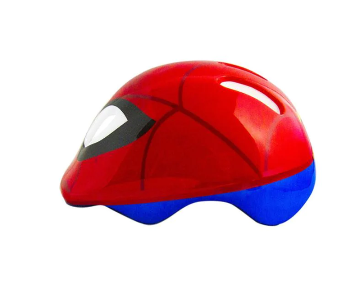 Spartan Spiderman Design Bicycle Helmet For Kids - Red and Blue - Zoom Image 1