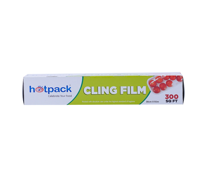 Hotpack CF300 300Squarefeet Food Wrap Cling Film - Zoom Image 1