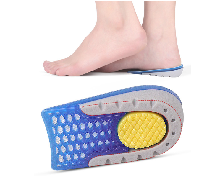 Lightweight Invisible Heightening Pad Heel Pad - Sky Blue - Zoom Image 4