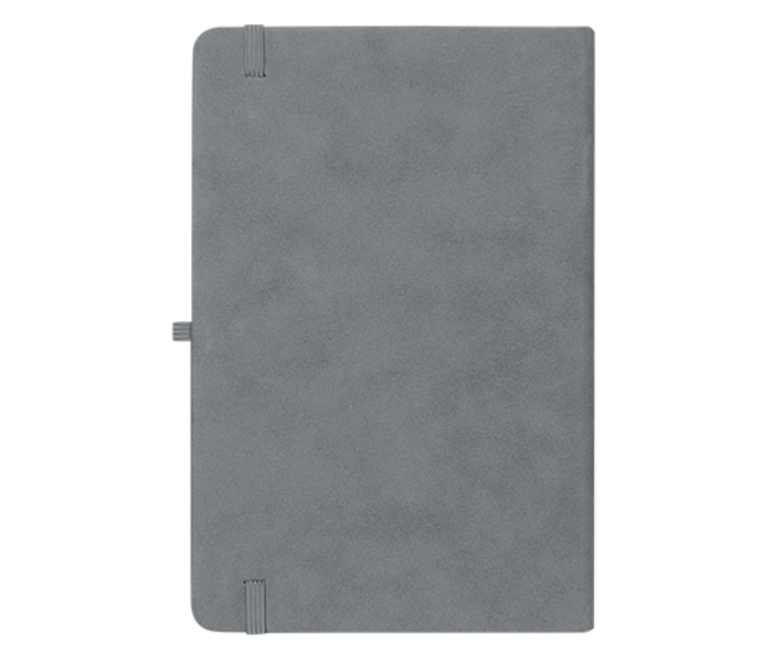 820 A5  Suede Finish Notebook - Grey - Zoom Image 4