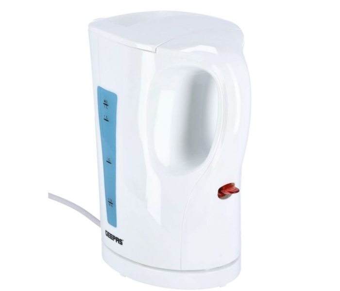 Geepas GK38029UK 1.7 Litre Auto Shut Off Boil Dry Protection Cordless Electric Kettle - White - Zoom Image 5