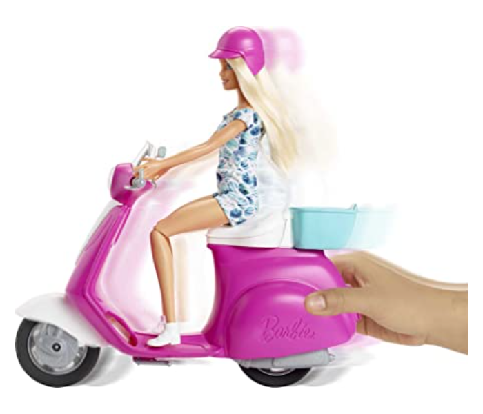 Mattel Barbie Scooter With Doll Activity Toy for Kids - Zoom Image 2