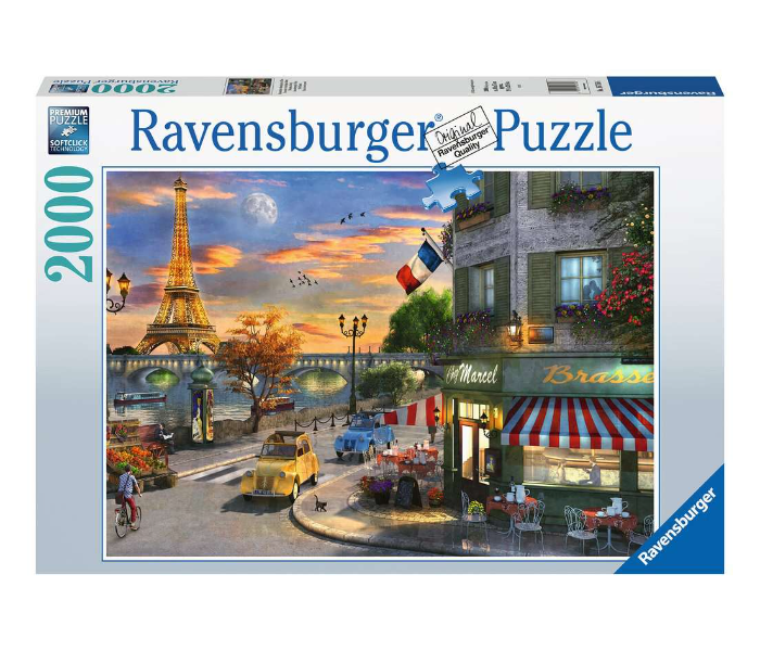 Ravensburger Paris Sunset Puzzle Game for Adult - Zoom Image