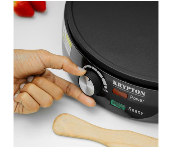 Krypton KNCM6387 1000Watts Electric Griddle Crepe Maker - Black - Zoom Image 5