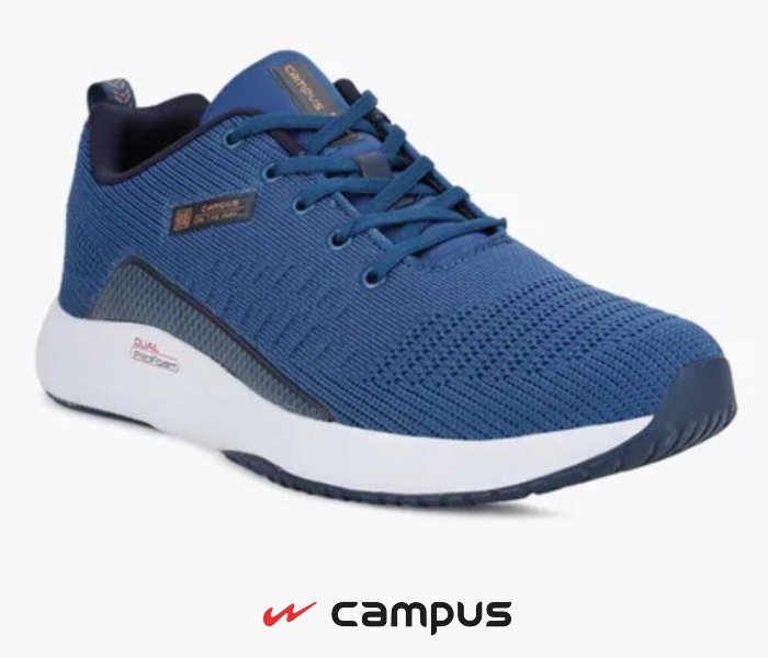 Toll UK 10 Sized Campus Sports Shoe For Men - Blue - Zoom Image