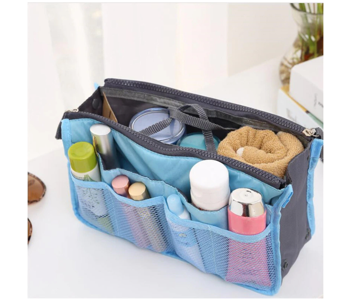 Liner Travel Cosmetic Storage Bag - Sky Blue - Zoom Image 2