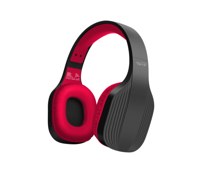 Promate Audio Jack Bluetooth Wireless Headset - Maroon - Zoom Image