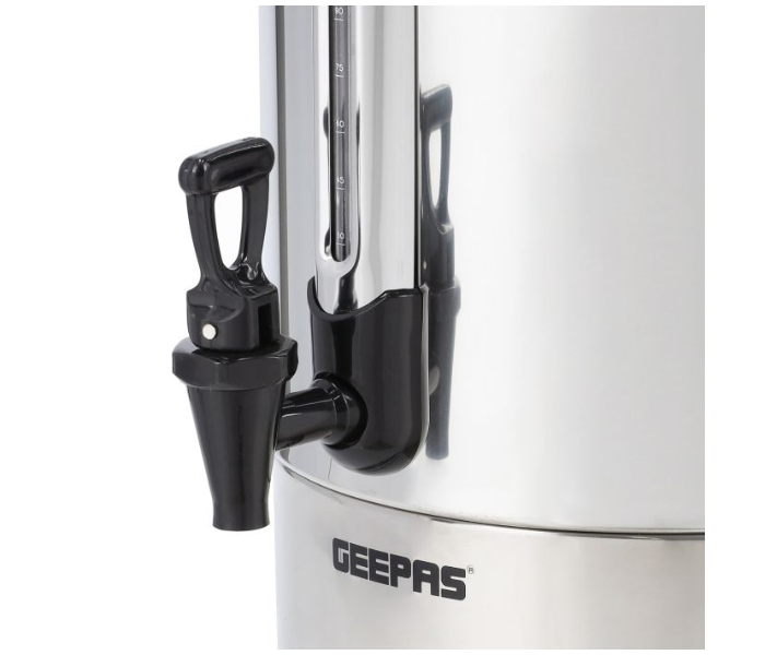 Geepas GK38048 20 Litre Resettable Thermostat Stainless Steel Electric Kettle - Silver - Zoom Image 3