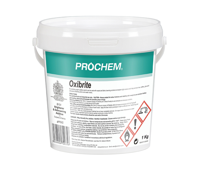 Prochem B151 Stain Cleaner Oxibrite 1K - Zoom Image