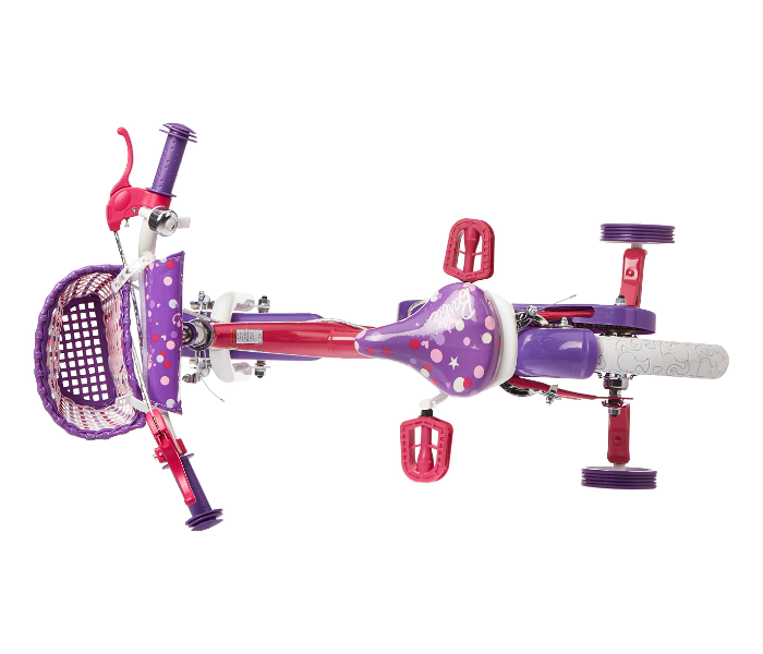 Spartan 14 Inch Mattel Barbie Bicycle For Kids - Purple - Zoom Image 4