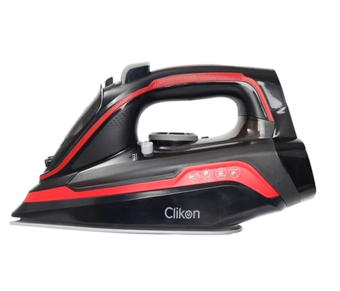 Clikon CK4126 2200Watts Cordless Steam Iron - Black and Red - Zoom Image 1