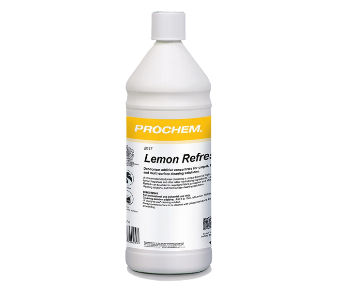 Prochem B117 1Litre Stain Cleaner Lemon Refresh - Zoom Image