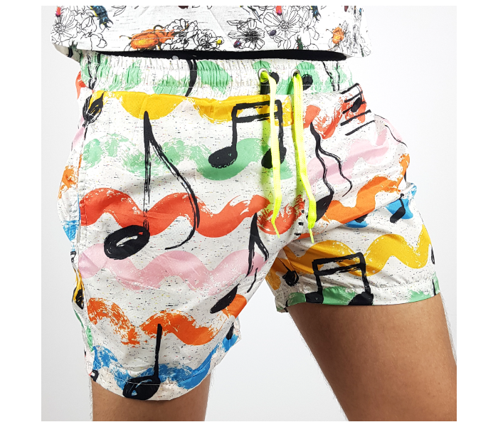 Colorful Large Swimming Shorts For Men - Zoom Image 1