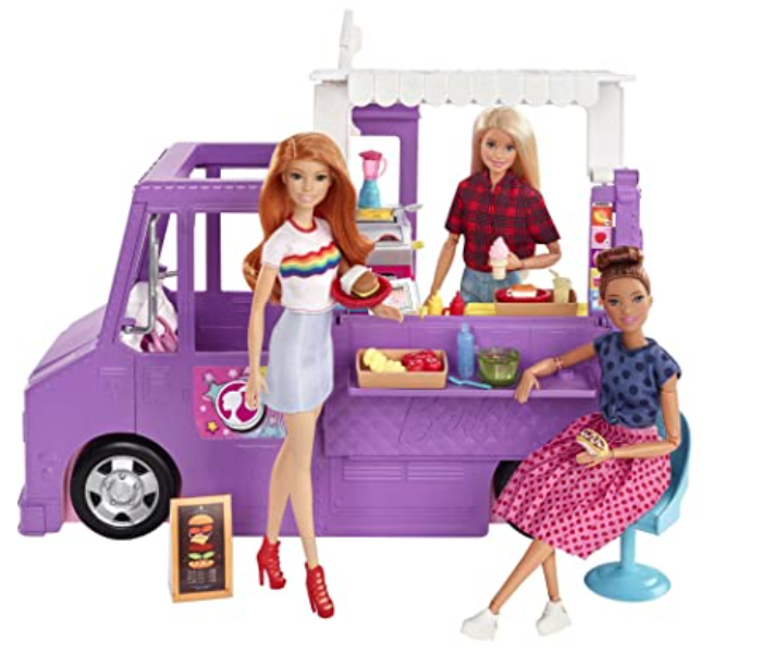 Mattel Barbie Food Truck Playset Activity Toy for Kids - Zoom Image 3