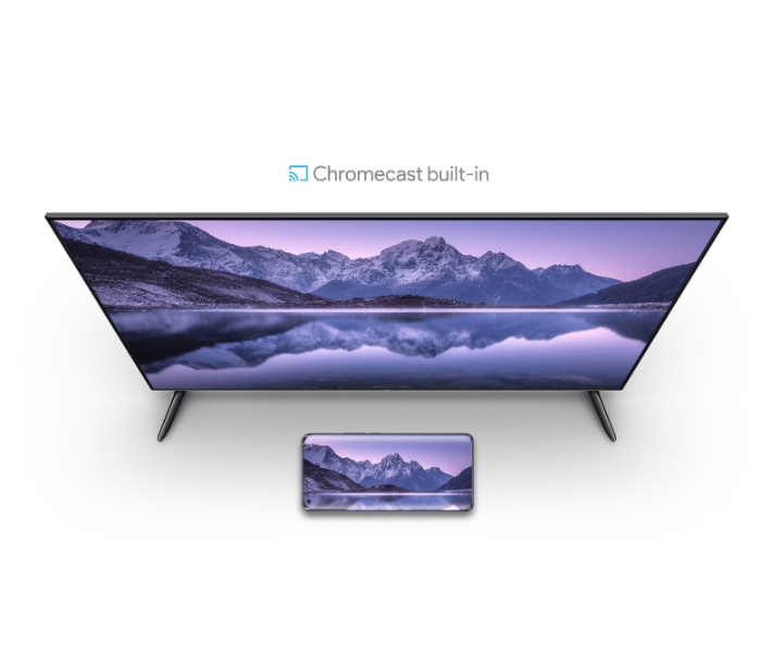 Xiaomi ELA4811GL P1E 65 Inch 4K UHD Smart TV - Black - Zoom Image 3