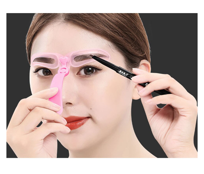 Three Generations Of Thrush Artifact 8 Piece Eyebrow Shaper - Pink - Zoom Image 2