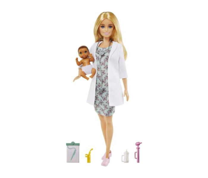 Mattel Barbie Baby Doctor Doll Activity Toy for Kids - Zoom Image 2