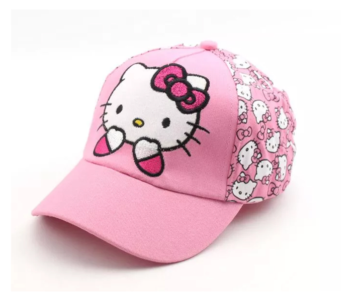 Hello Kitty Super Cute Cap for Kids - Pink - Zoom Image 1