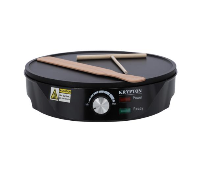 Krypton KNCM6387 1000Watts Electric Griddle Crepe Maker - Black - Zoom Image 1