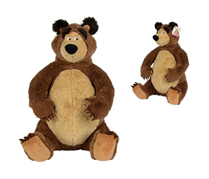 Simba 109309894 50cm Masha Plush Bear - Brown - Zoom Image 2