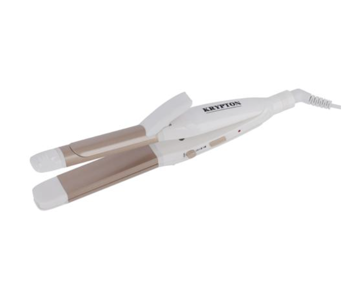 Krypton KNH6396 60Watts Hair Straightener - White and Gold - Zoom Image 4