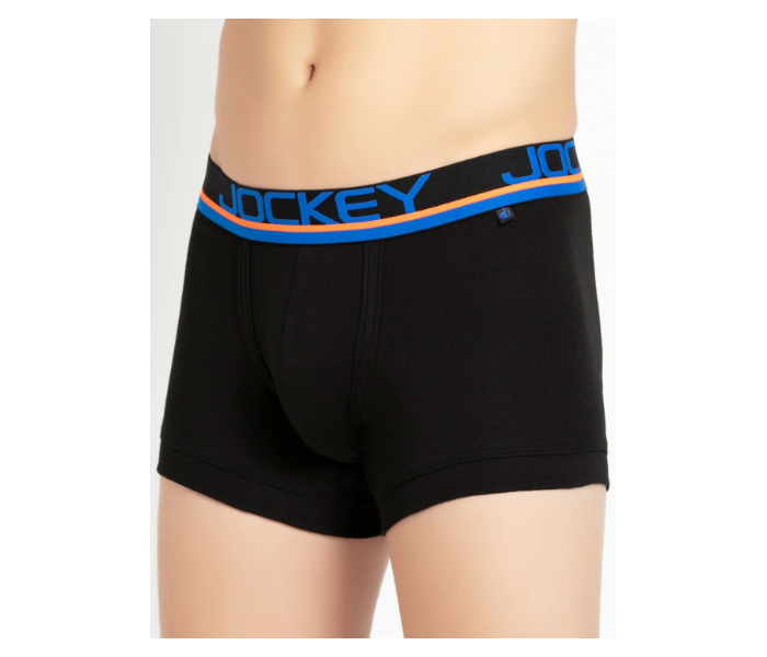 Jockey FP03 Popcolor Modern Trunk for Men Small - Black - Zoom Image 2