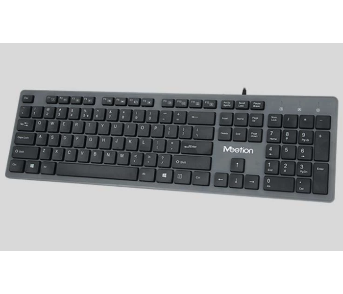 Meetion MGK841 USB Corded Keyboard - Black - Zoom Image 3