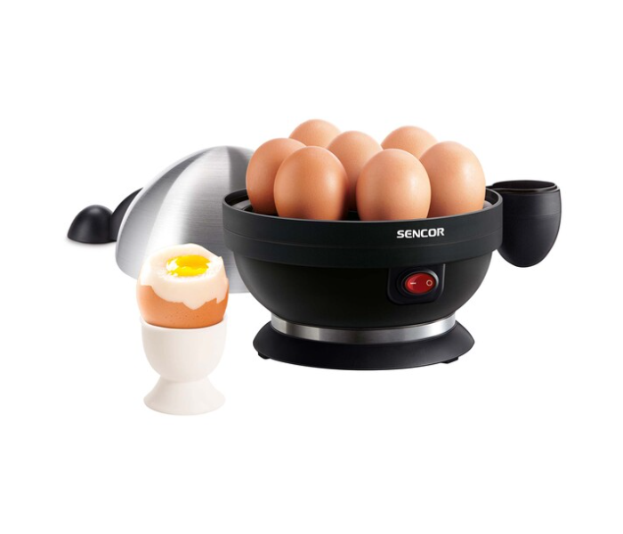 Sencor SEG 720BS 380Watts Egg Cooker - Black and Silver - Zoom Image 2