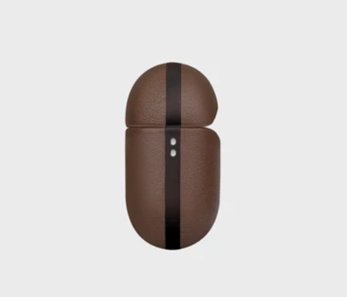 Uniq Terra Geniune Leather Airpods 3RD Gen Case - Brown - Zoom Image 3