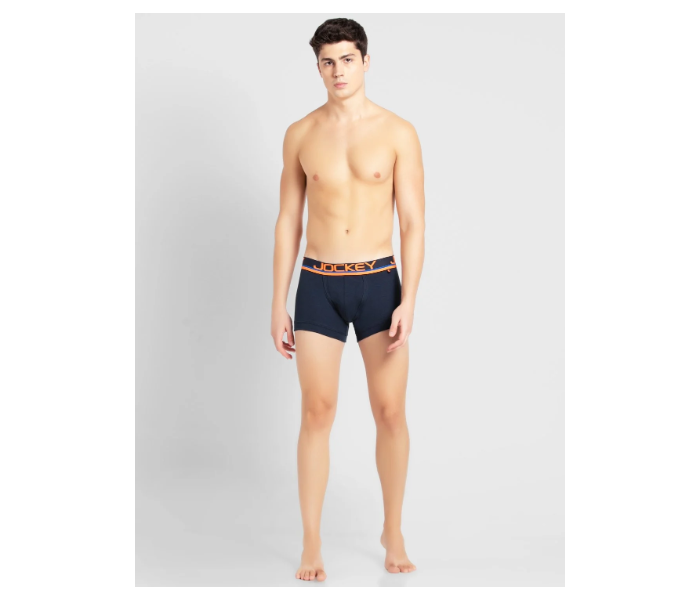 Jockey FP03 Popcolor Modern Trunk for Men XL - Navy - Zoom Image 4