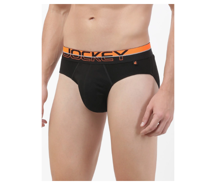 Jockey FP02 Modern Brief for Men XL - Black - Zoom Image 2