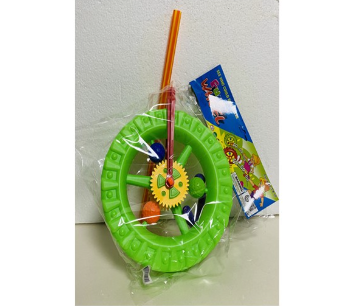 Plastic Gyro Funny Wheel with Stick for Kids - Zoom Image