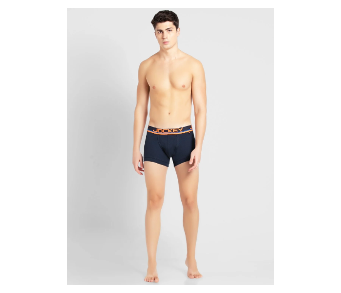 Jockey FP03 Popcolor Modern Trunk for Men Medium - Navy - Zoom Image 4