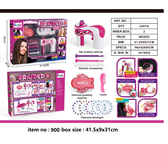 900 Beauty Playing Activity Set for Kids - Zoom Image