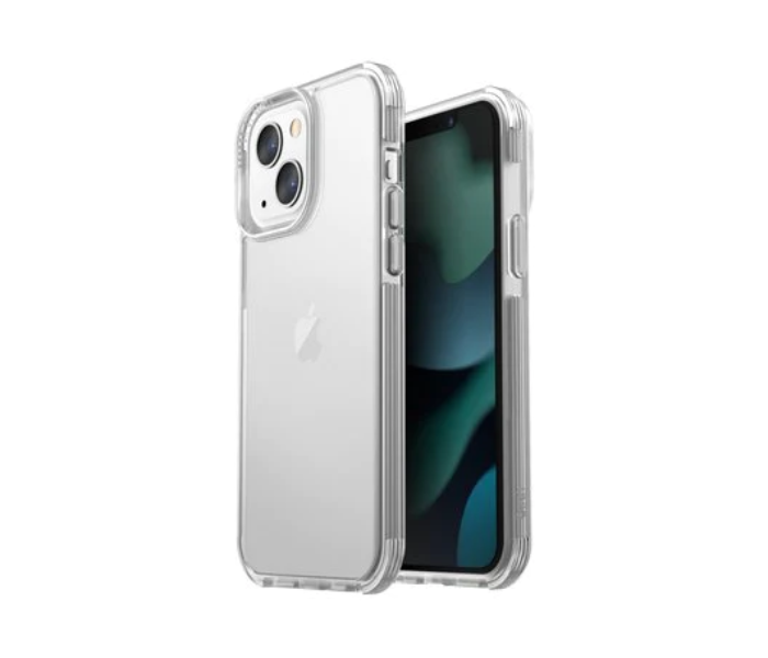 Uniq Hybrid Iphone 13 Combat Mobile Cover - Frost White - Zoom Image