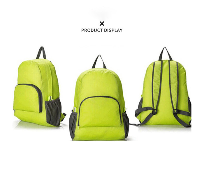 Korean Detachable Double Shoulder Full Length Backpack - Green - Zoom Image 1