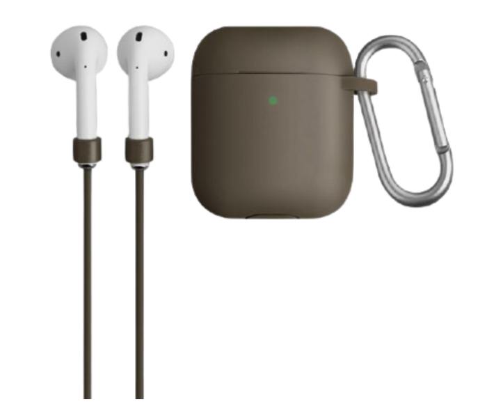 Uniq Vencer Airpods 3RD Gen Silicone Hang Case - Beige - Zoom Image