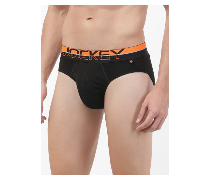 Jockey FP02 Modern Brief for Men Medium - Black - Zoom Image 2