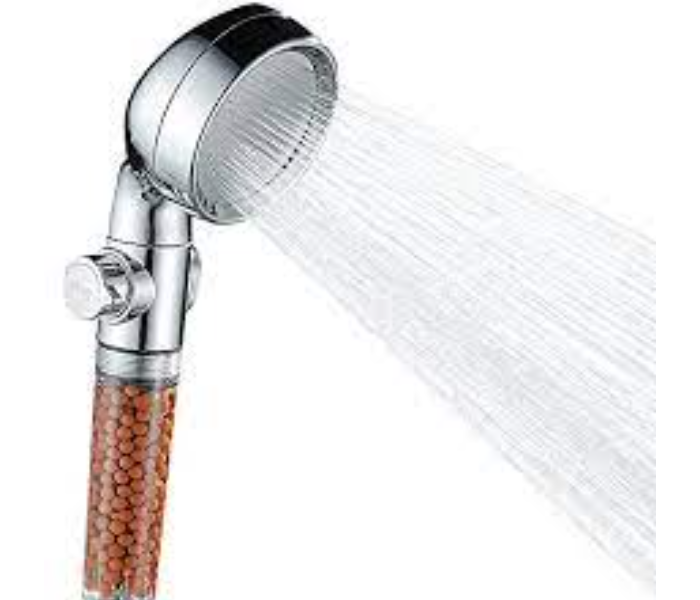 Anion Energy Power Shower Head - Stainless Steel-B - Zoom Image