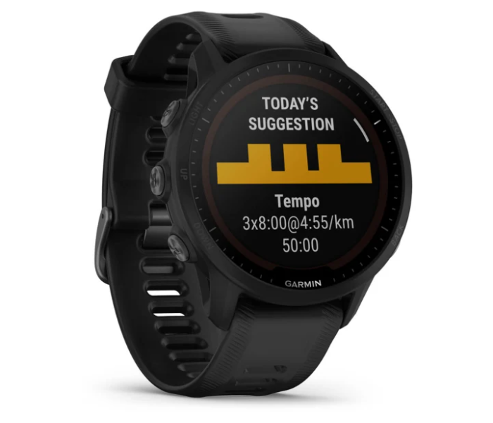 Garmin 010-02638-20 Forerunner 955 Solar Emea Smart Watch - Black - Zoom Image 3