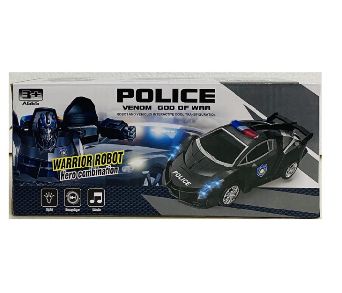 Lambhorgini Police Remote Control Robot Car for Kids - Zoom Image