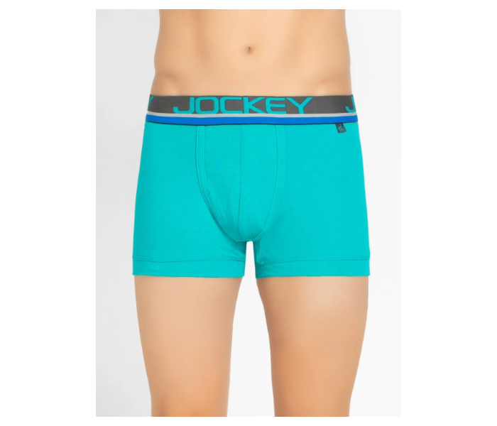 Jockey FP03 Popcolor Modern Trunk for Men XL - Sky Blue - Zoom Image 1